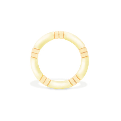 The Crew Stacking Ring - Etched