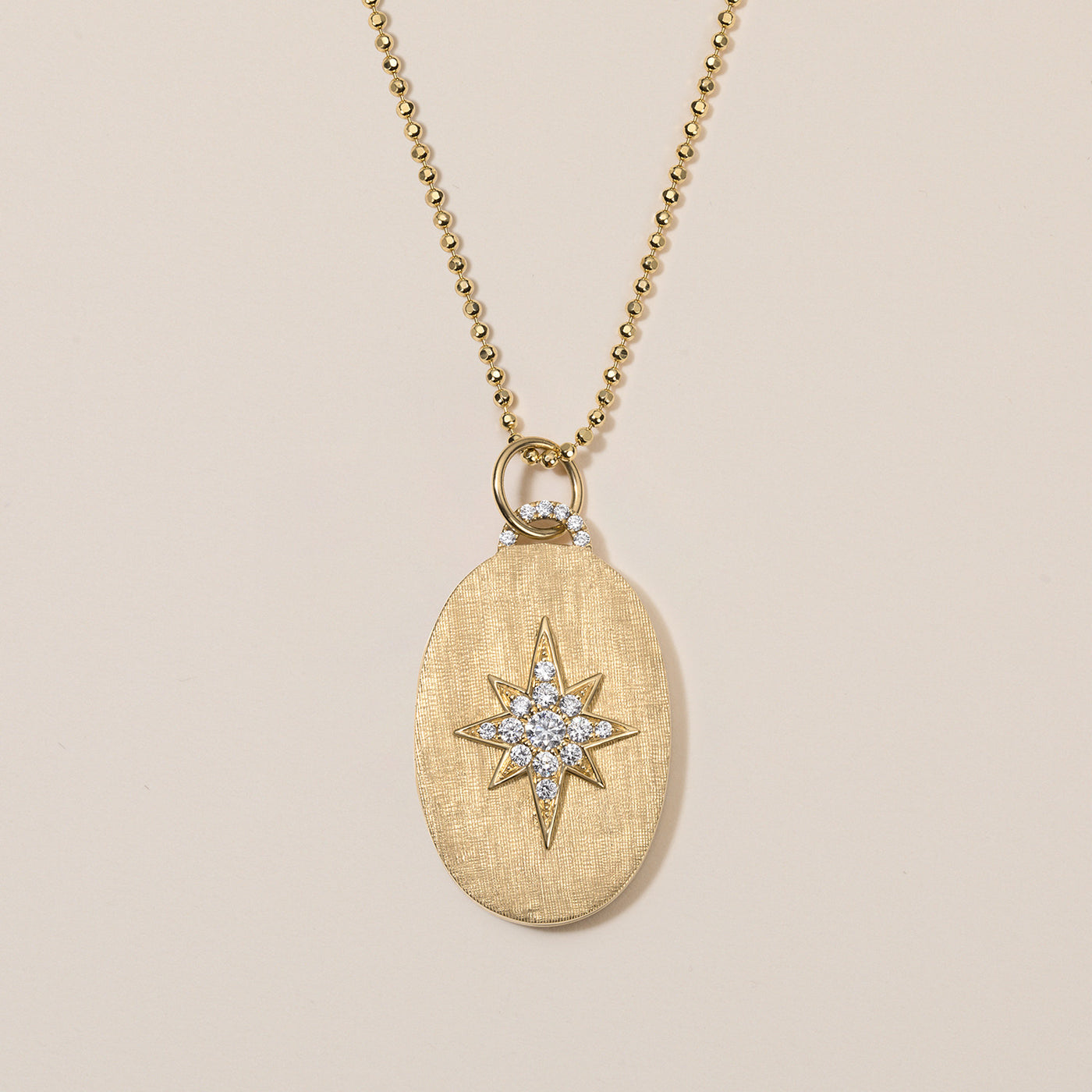 London Diamond Oval Locket