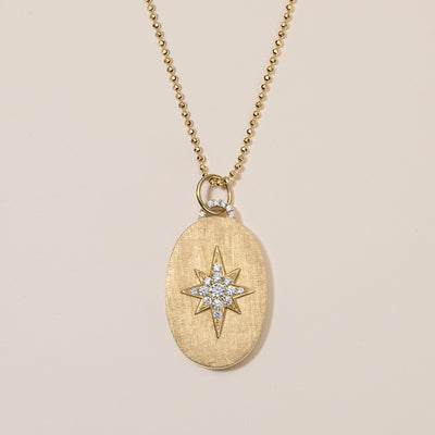London Diamond Oval Locket