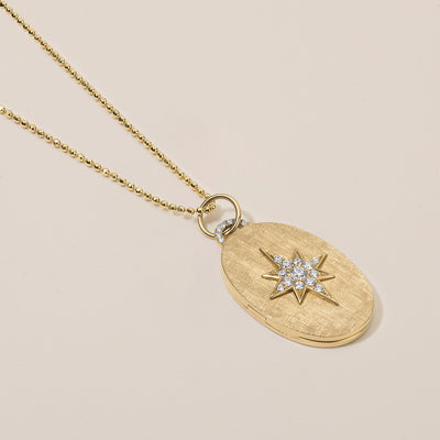 London Diamond Oval Locket