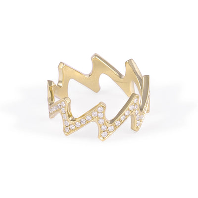 Indra Diamond Band Ring