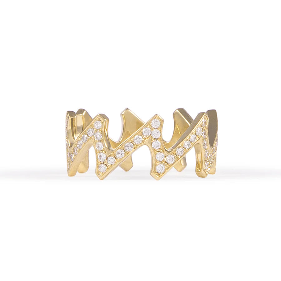 Indra Diamond Band Ring