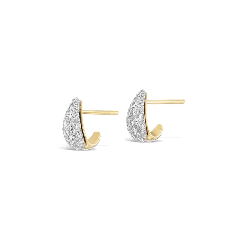 Juju Pave Diamond Drop Earrings