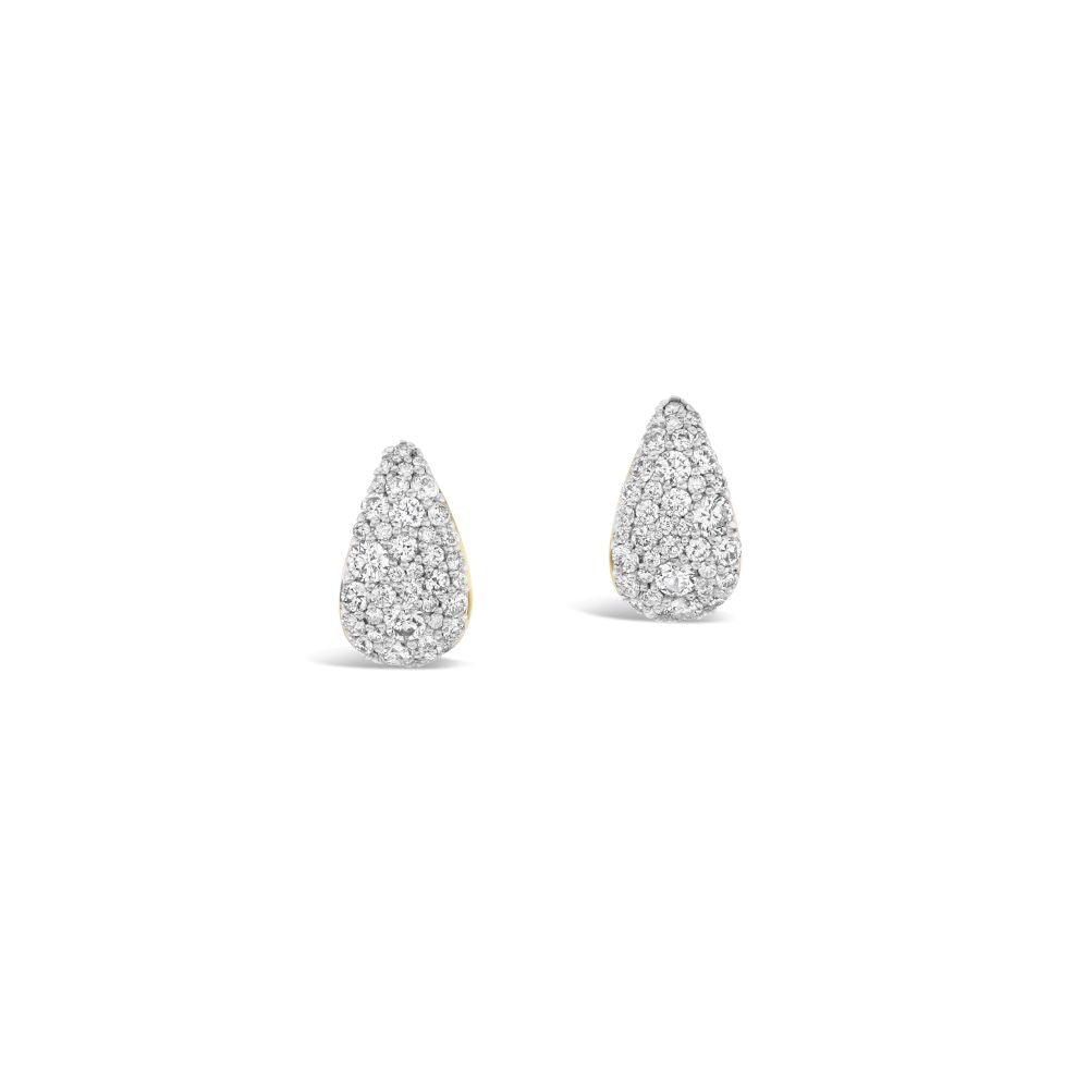 Juju Pave Diamond Drop Earrings